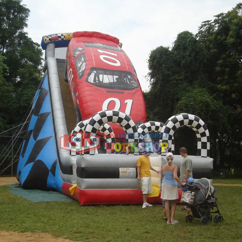KK INFLATABLE heavy duty inflatable slide supplier for exhibition