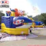 KK INFLATABLE blue inflatable theme park animal modelling for amusement park