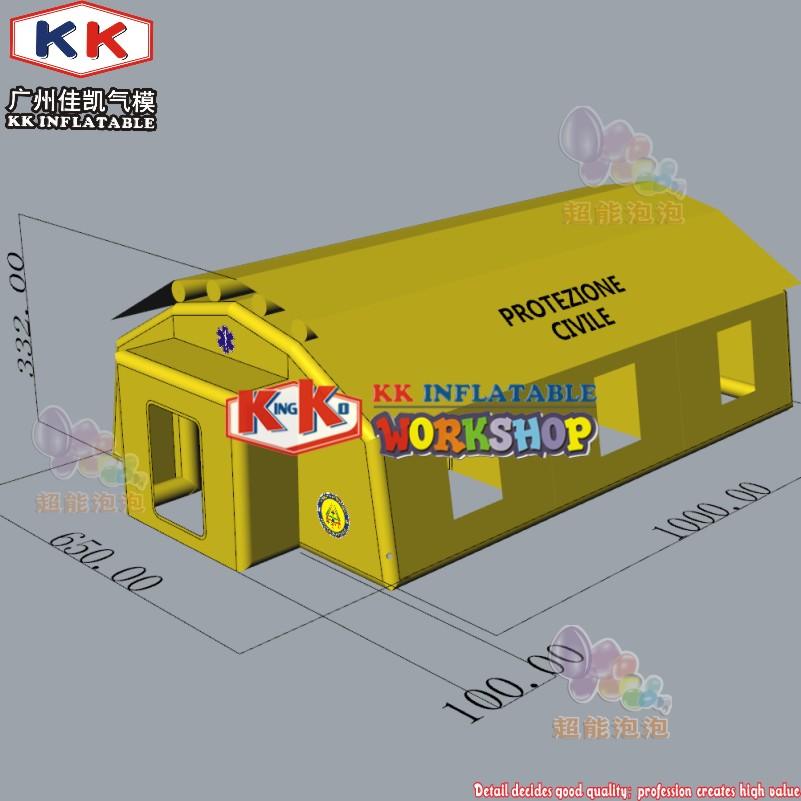 KK INFLATABLE colorful inflatable marquee good quality for ticketing house-9