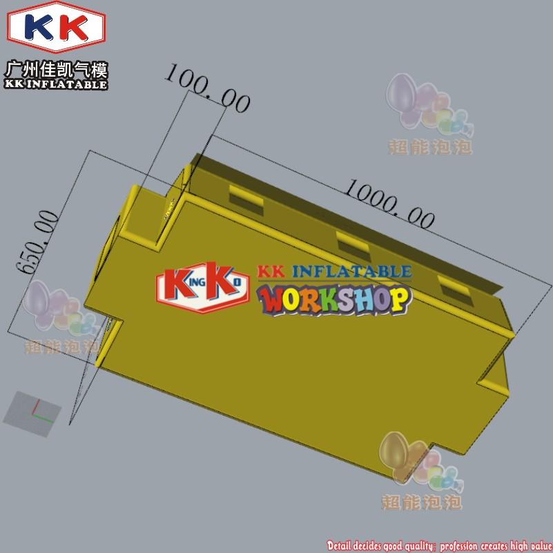 KK INFLATABLE colorful inflatable marquee good quality for ticketing house-11