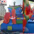 KK INFLATABLE transparent pig bouncy slide supplier for swimming pool