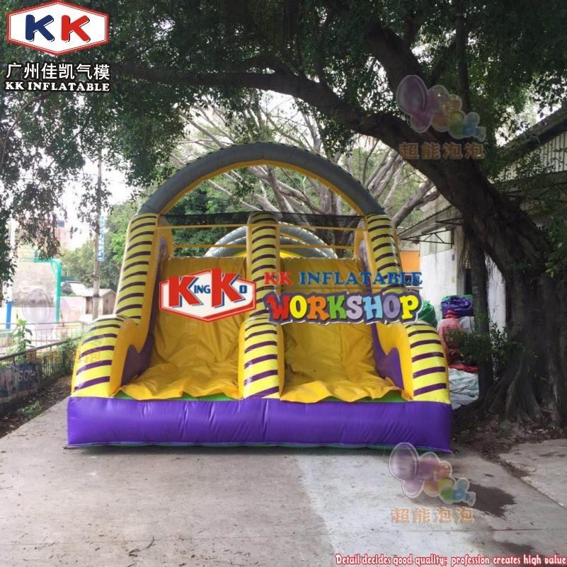 Toxic Vertical Rush Extreme Obstacle Course, Inflatable obstacle course for kids & adults