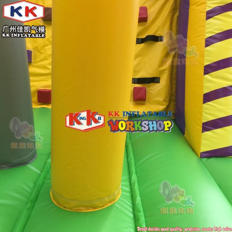 KK INFLATABLE advertising obstacle course for kids supplier for playground-7