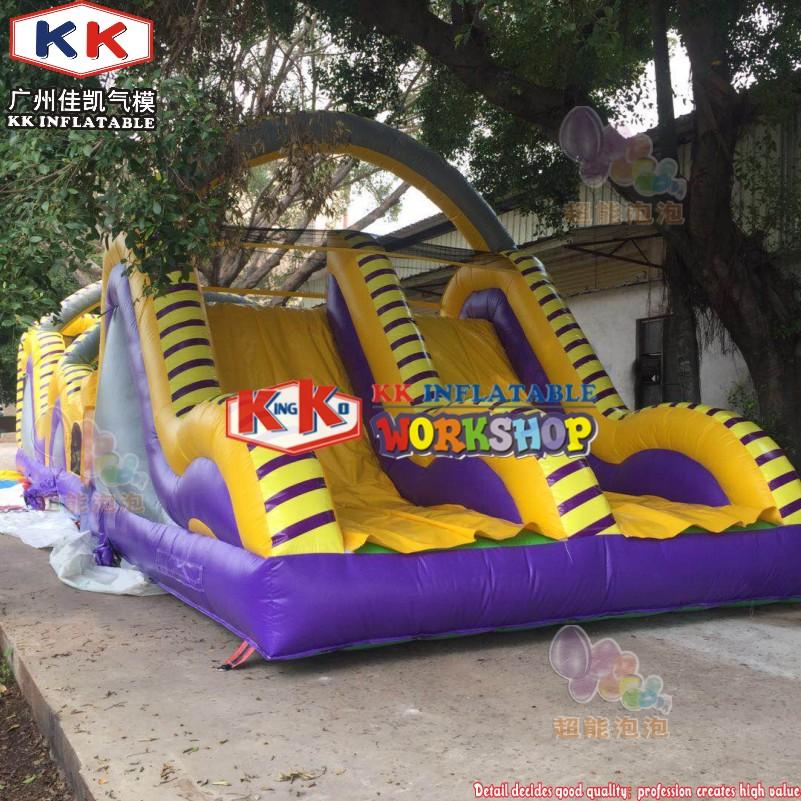 KK INFLATABLE advertising obstacle course for kids supplier for playground-6