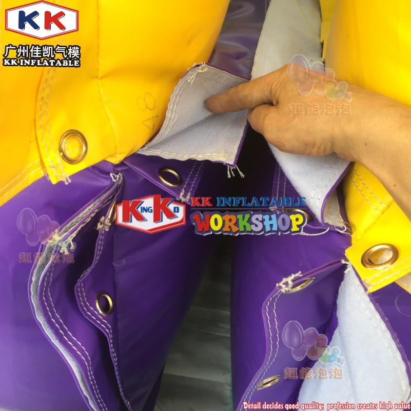 KK INFLATABLE advertising obstacle course for kids supplier for playground-8
