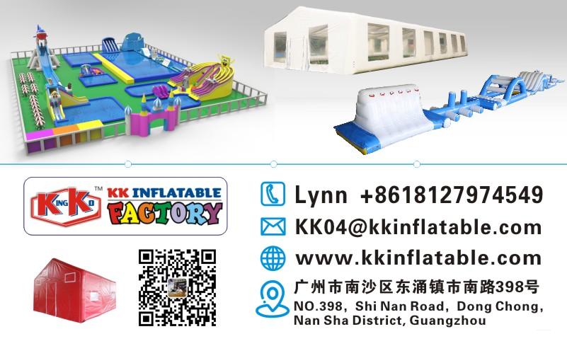 KK INFLATABLE animal shape inflatable castle colorful for children-12
