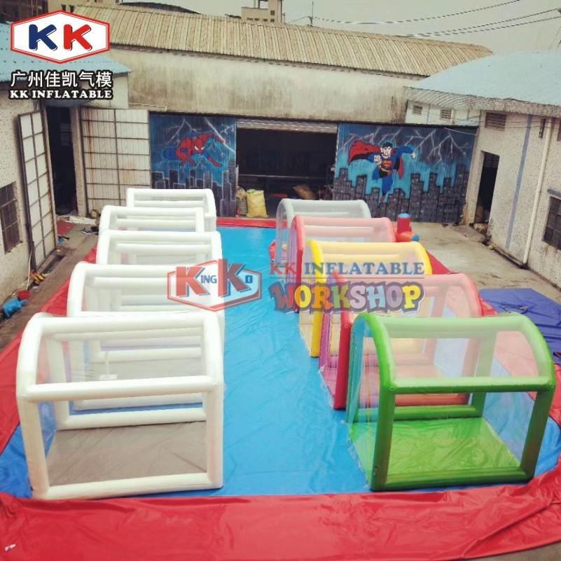 Inflatable Sanitary Gateway Tent, Disinfection Spray Tunnel With Fog Machine