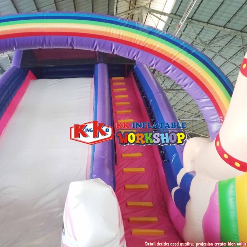 KK INFLATABLE castle kids water slide various styles for playground-7