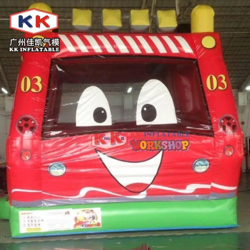 durable party jumpers fire truck factory direct for outdoor activity