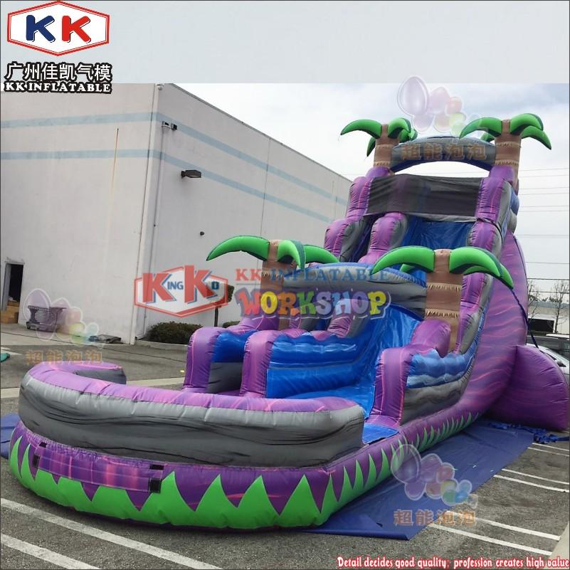 quality blow up water slide PVC OEM for paradise-12