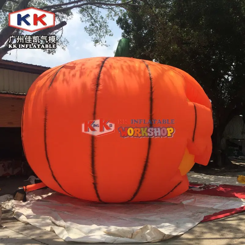 Giant Halloween Pumpkin Air Blown Inflatable Pumpkin Jack-O-Lantern