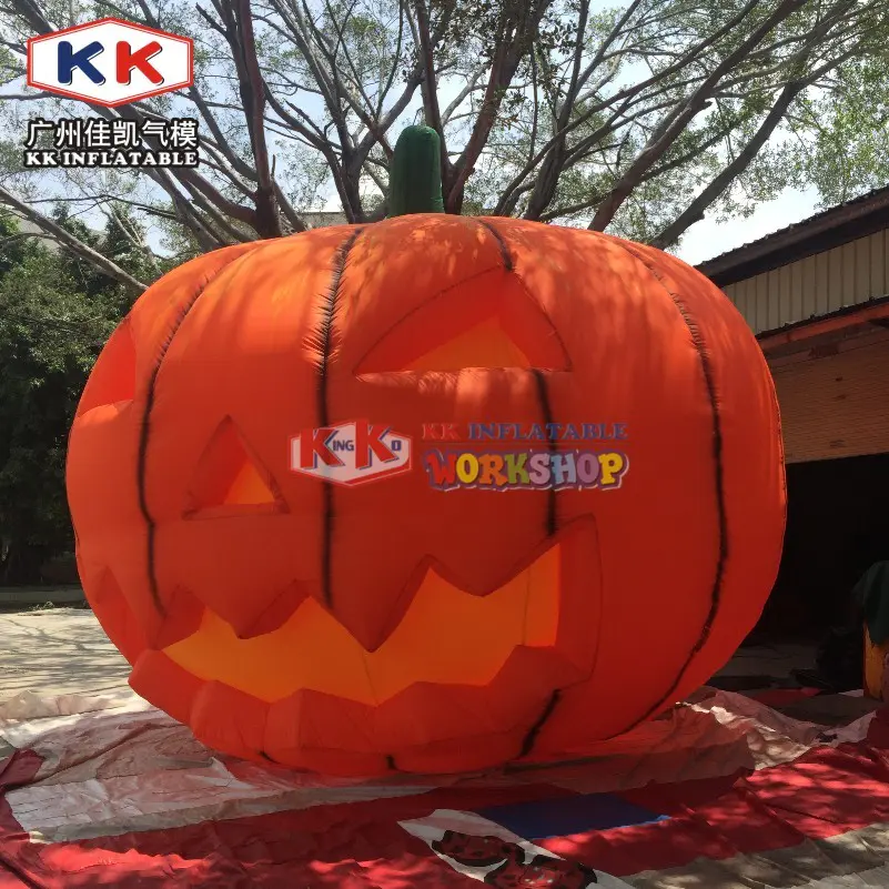 Giant Halloween Pumpkin Air Blown Inflatable Pumpkin Jack-O-Lantern