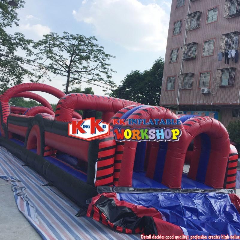 KK INFLATABLE multifuntional obstacle course for kids supplier for racing game-1