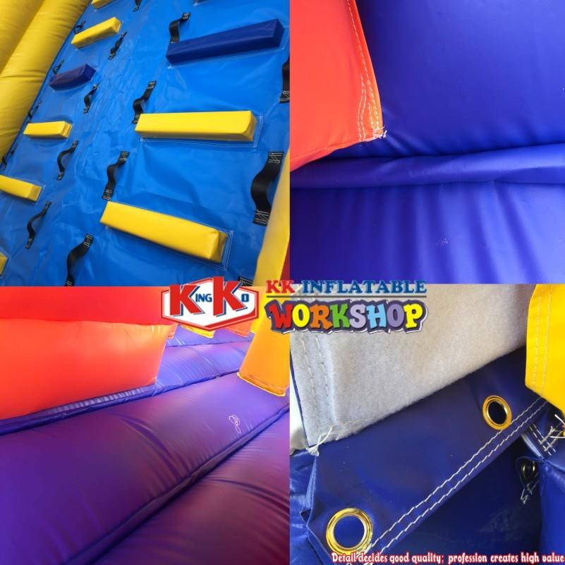 Latvia Airplane Inflatable Bounce House Obstalce Course Race For Kids