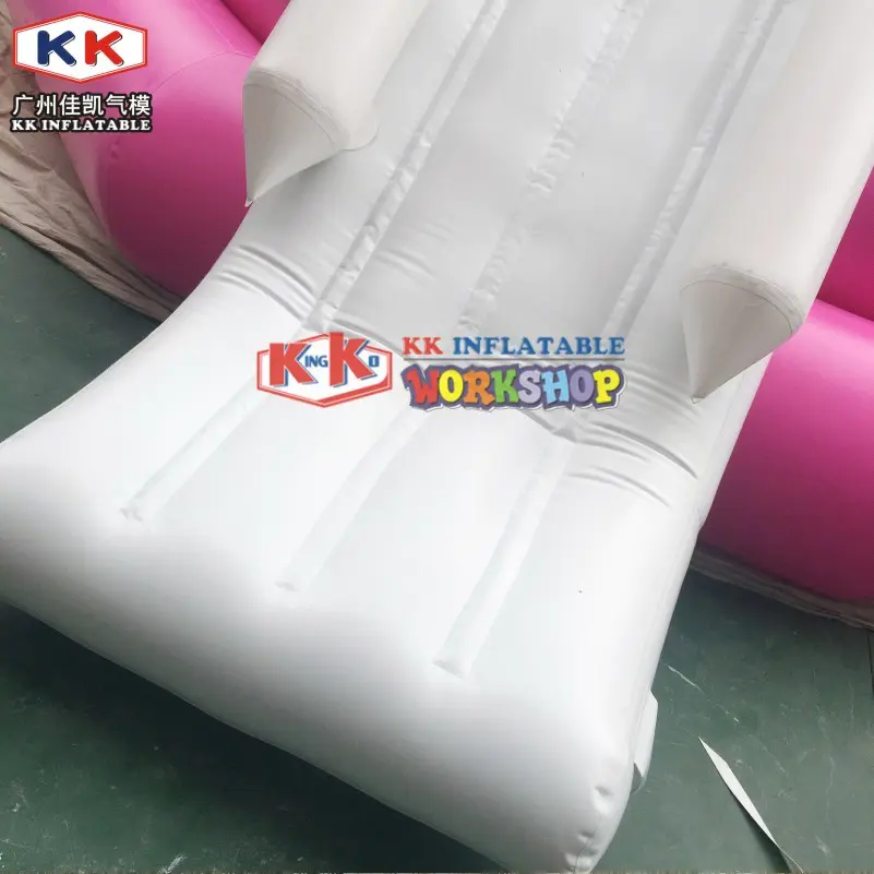 Pink Color Custom made Floating Round Tower Inflatable Water Slide for lake/sea water park