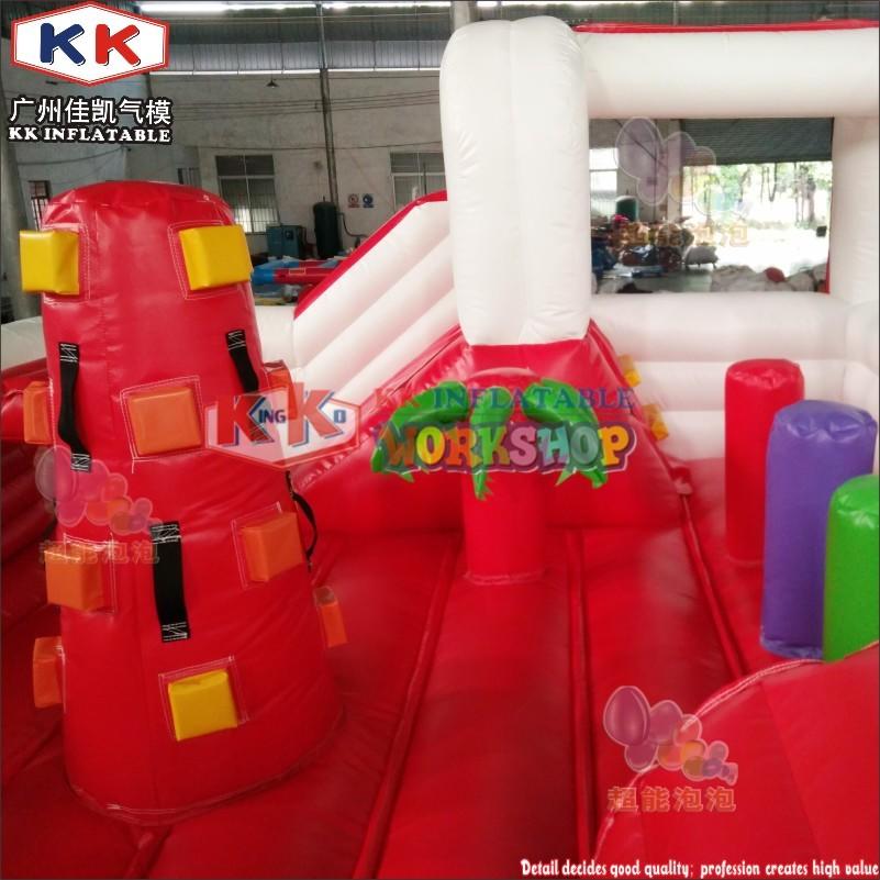 0.55mm PVC tarpaulin Durable Inflatable Jumper Castle Cheap Residential Bouncer For Children Park
