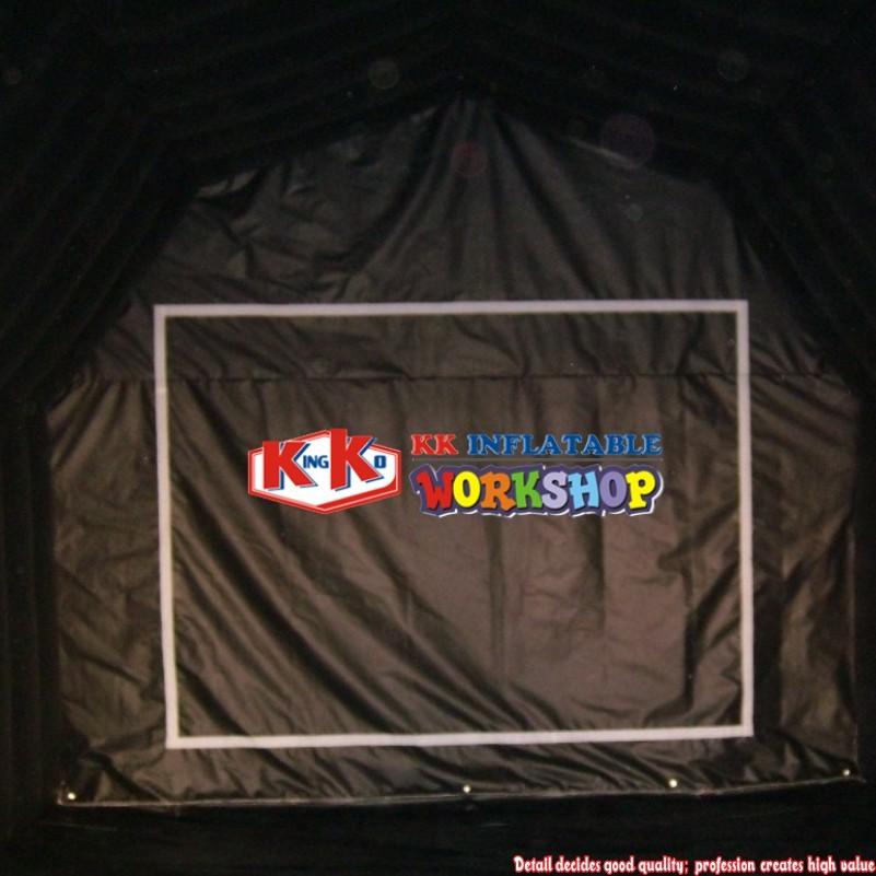 Giant Inflatable Golf Shooting Practice Net Projection Cage Simulator Tent