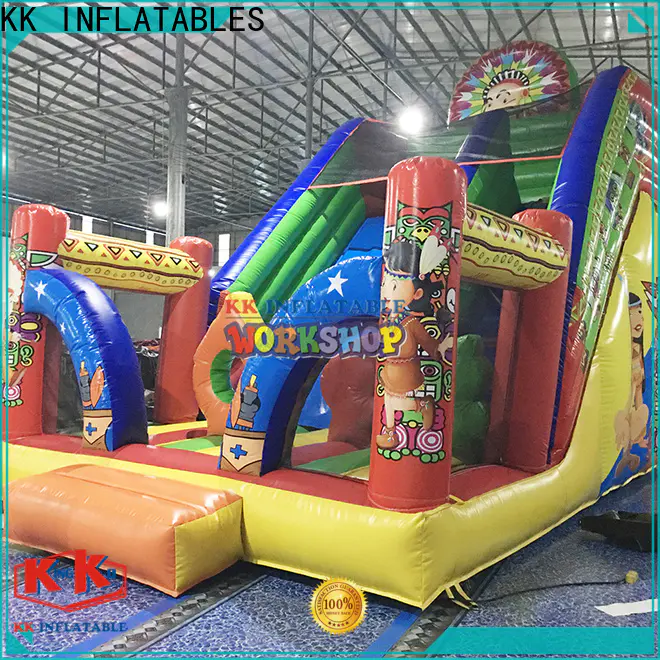 KK INFLATABLE multifuntional water obstacle course good quality for sport games