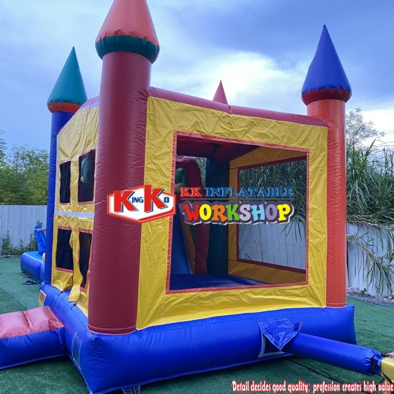 Adult Combo Inflatable Water Bouncer Bounce House Bonucy Castle Inflatable Jumping Slide With Slide With Pool And Slide