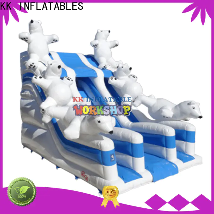 KK INFLATABLE slide combination inflatable slide colorful for swimming pool