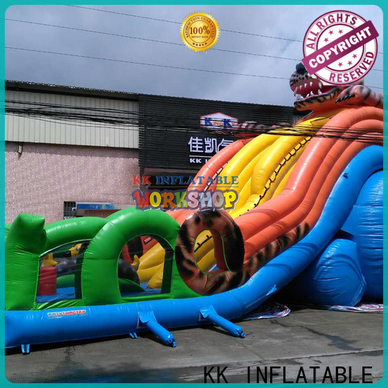 KK INFLATABLE large slide pool inflatable playground various styles for amusement park
