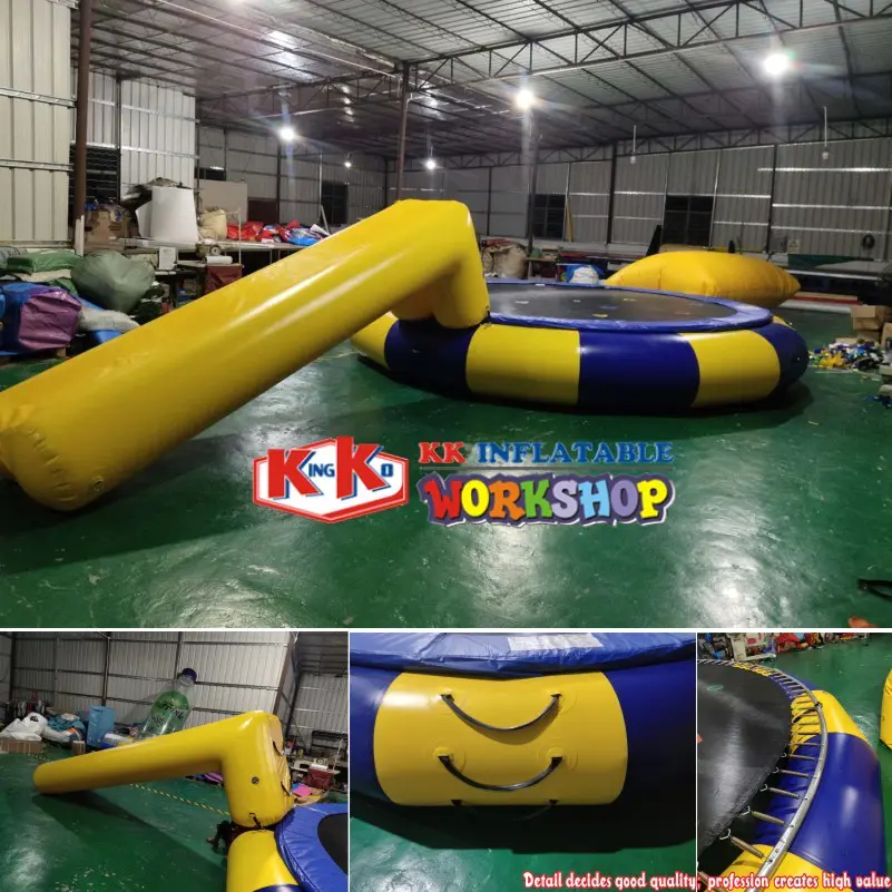 Hot Used on Lake Inflatable Water Catapult Blobs, Inflatable Water Blob Trampoline
