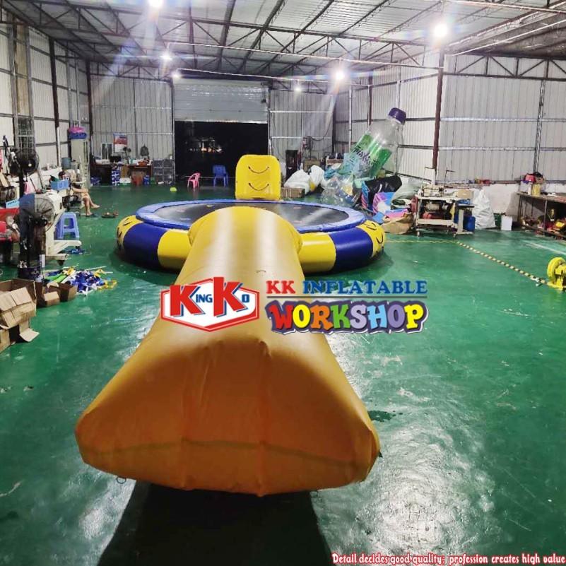Hot Used in Lake Inflatable Water Catapult Blobs, Inflatable Water Blob Trampoline