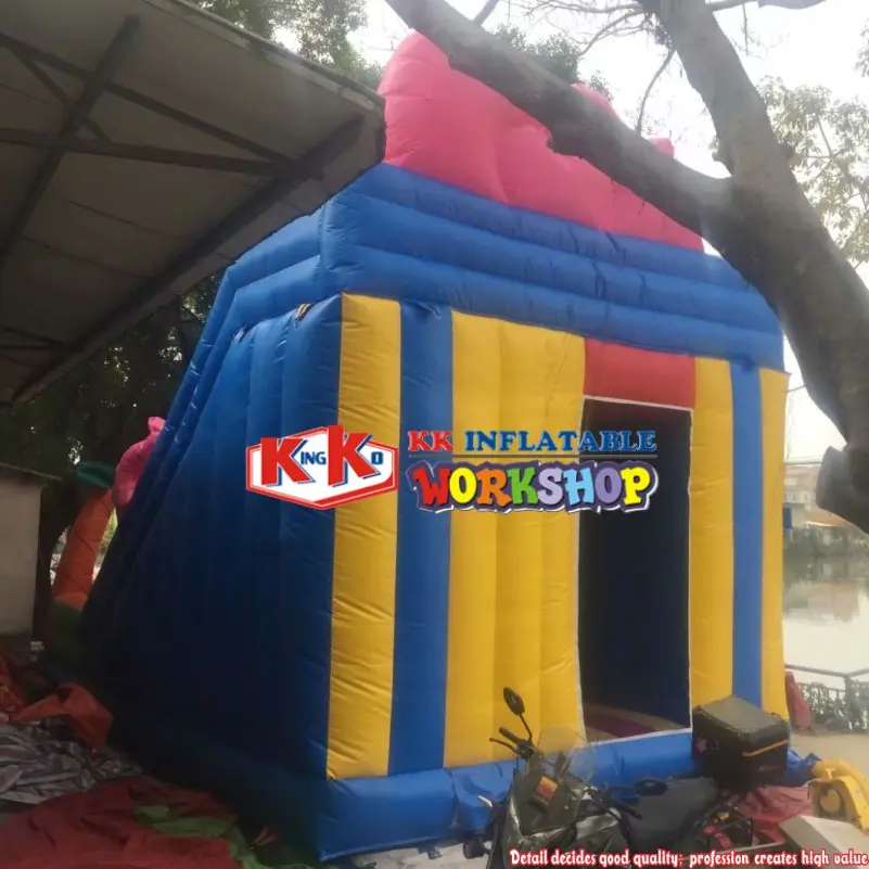 SGS Commercial Inflatable Dry Slides / Octopus Double Lane Slide For Children Big Fun