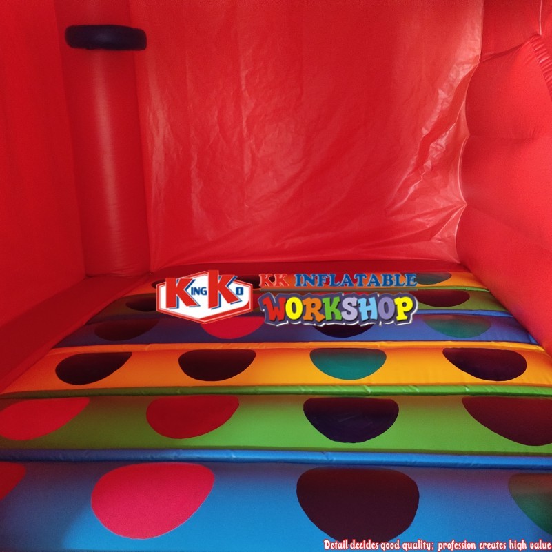 Guangzhou XBL Fire Station & Fire Truck themed bounce house, 3 in 1 Kids slide combo