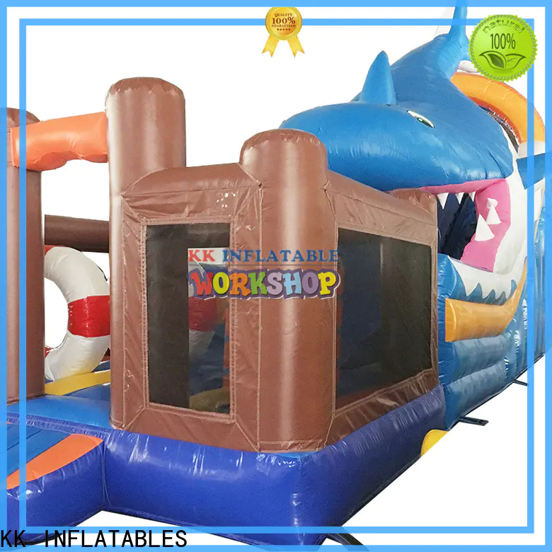 customized inflatable combo trampoline wholesale for christmas