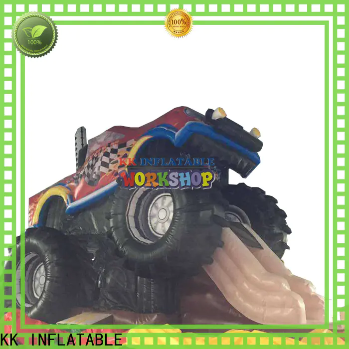 KK INFLATABLE castle inflatable slide supplier for parks