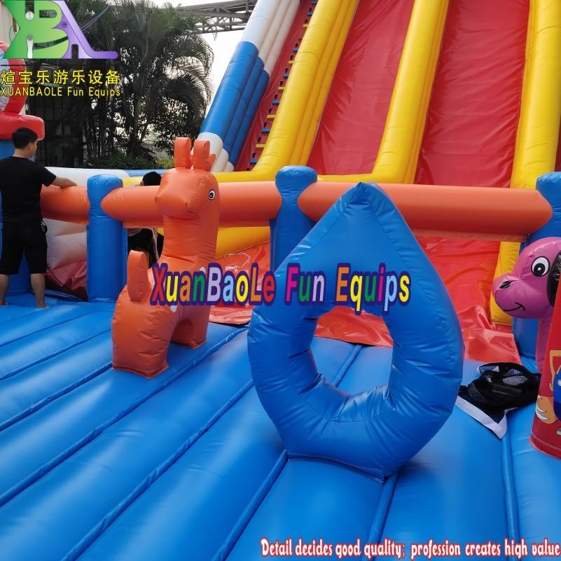 Inflatables high quality super heroes Spiderman combo kids inflatable slide fun play jumper park