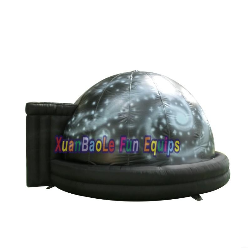 5m inflatable planetarium tent , School Astronomy teaching inflatable portable projection planetarium mobile dome tent