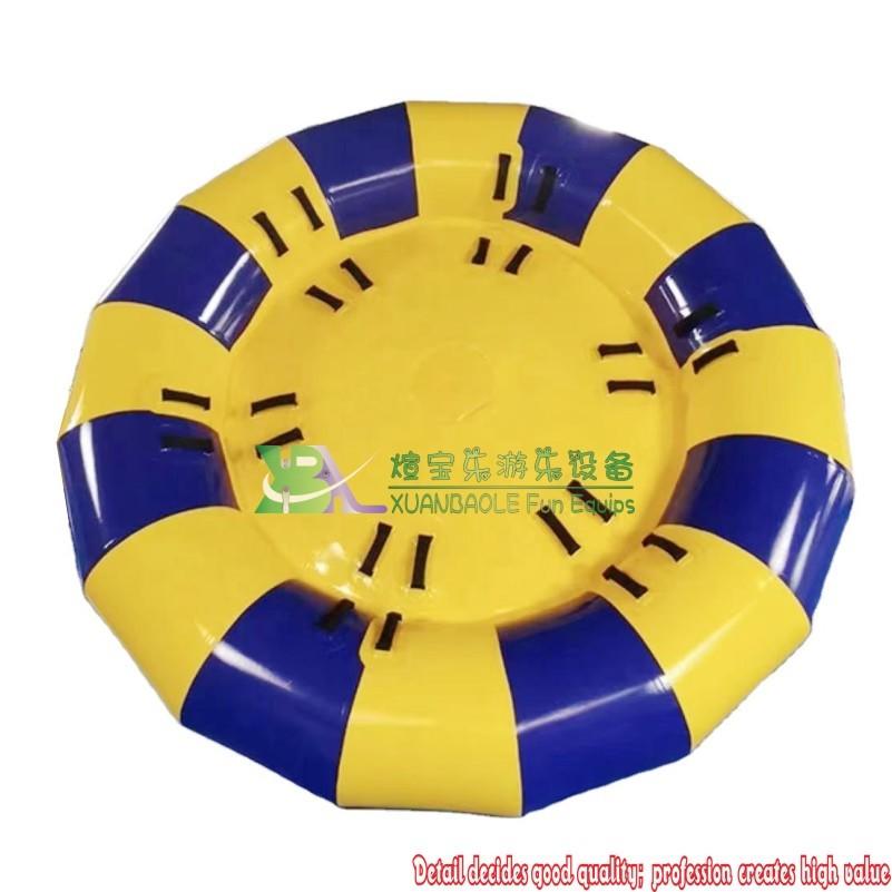 Water Toys Inflatable Flying Disco Boat Crazy UFO Towable Water Tube Sports Game