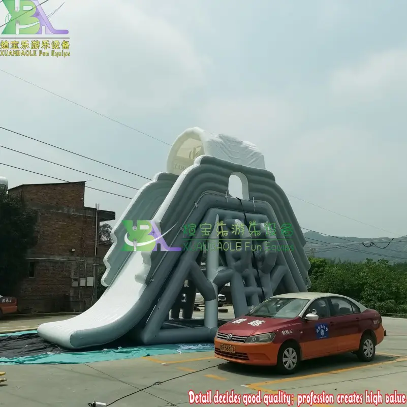 2023 Huge inflate water slide commercial large aqua slide for challenge China Factory