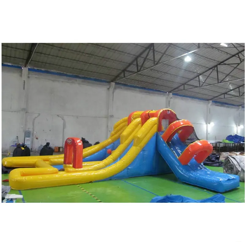 Outdoor Courtyard inflatable jumping Jack bed slide home small playground children's inflatable pool Castle