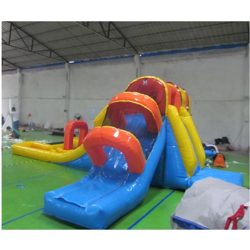 Outdoor Courtyard inflatable jumping Jack bed slide home small playground children's inflatable pool Castle