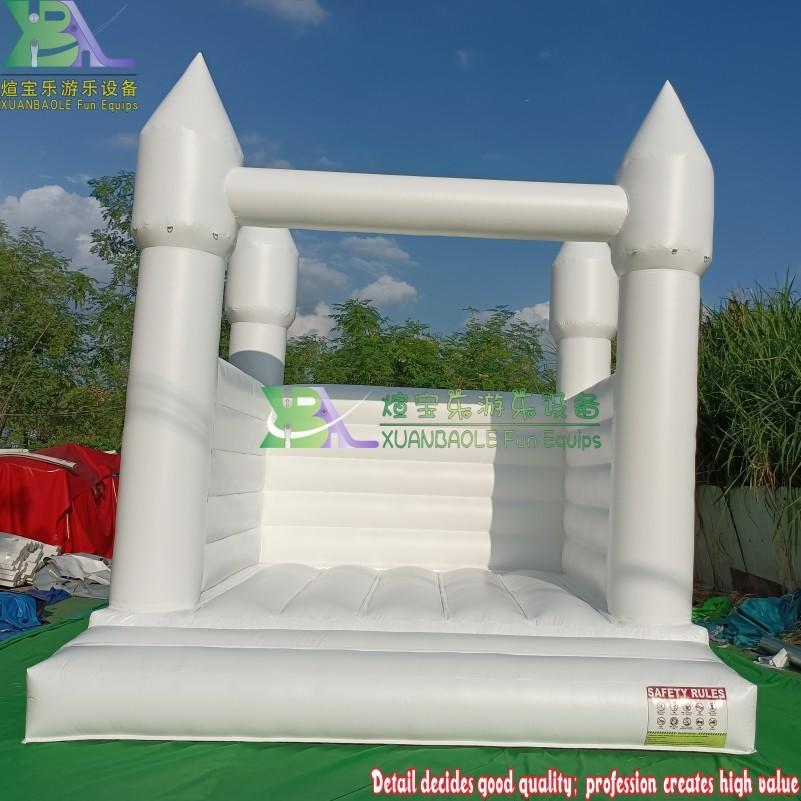 Popular Bouncer Inflatable Wedding Bouncy Castle White Bounce House