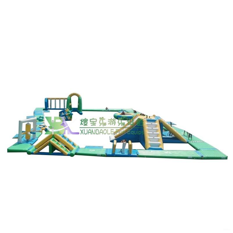 Water Amusement Park/ Inflatable Water Park Equipment Moving Inflatable Aqua Water Park For Sea Or Lake