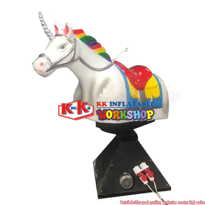 Commercial Rental Party Bucking Unicorn, Entertainment Rodeo Unicorn, Mechanical Unicorn Bull Ride