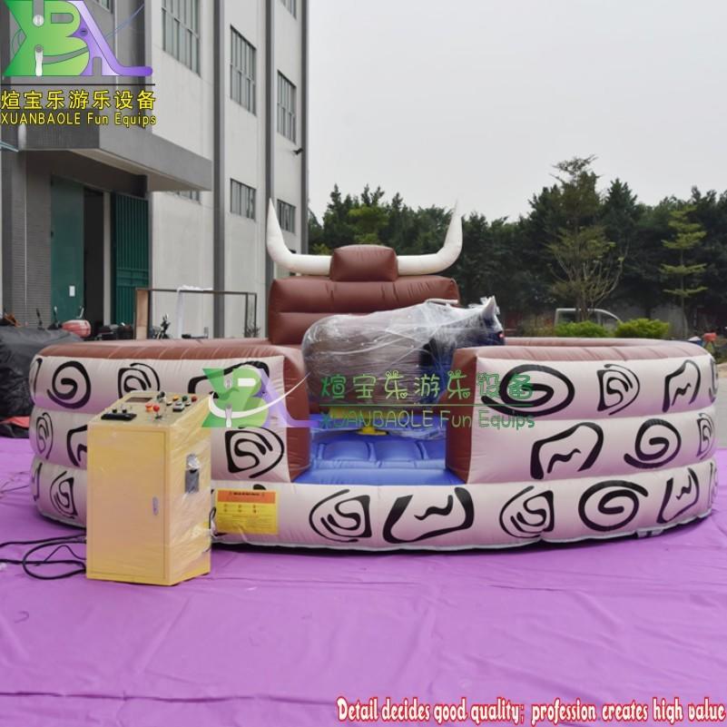 Carnival Fun Fair Kids&Adults Inflatable Mechanical Bull Ride Riding Machine Game Price
