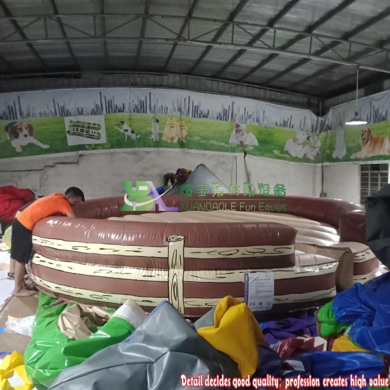 Entertainment Competition Fun Park Games Exciting Kids N Adults Inflatable Mechanical Bull Horse For Rent