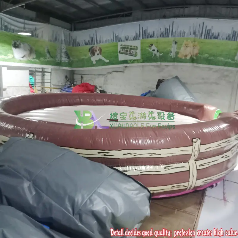 Entertainment Fun Park Games Exciting Kids N Adults Inflatable Mechanical Bull Horse For Rent