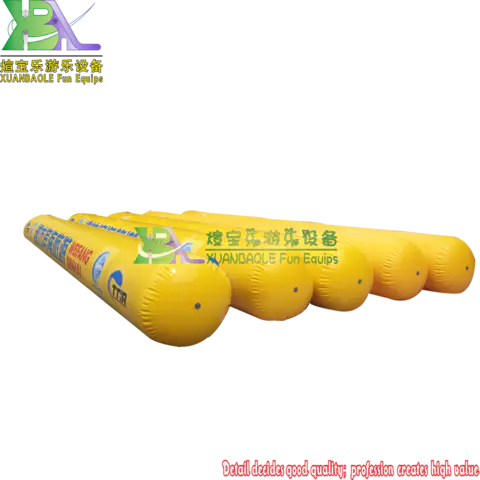 Factory PVC 1m*10mh Long Cylinder Floating Regatta Buoy Inflatable Summer Water Buoy China With Printing