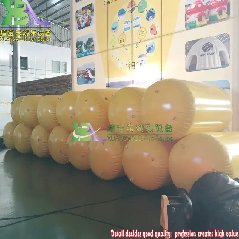 Water park use Inflatable Floating Cylinder Buoy Inflatable Floats Inflatable Swim Buoy For Water Sport Game