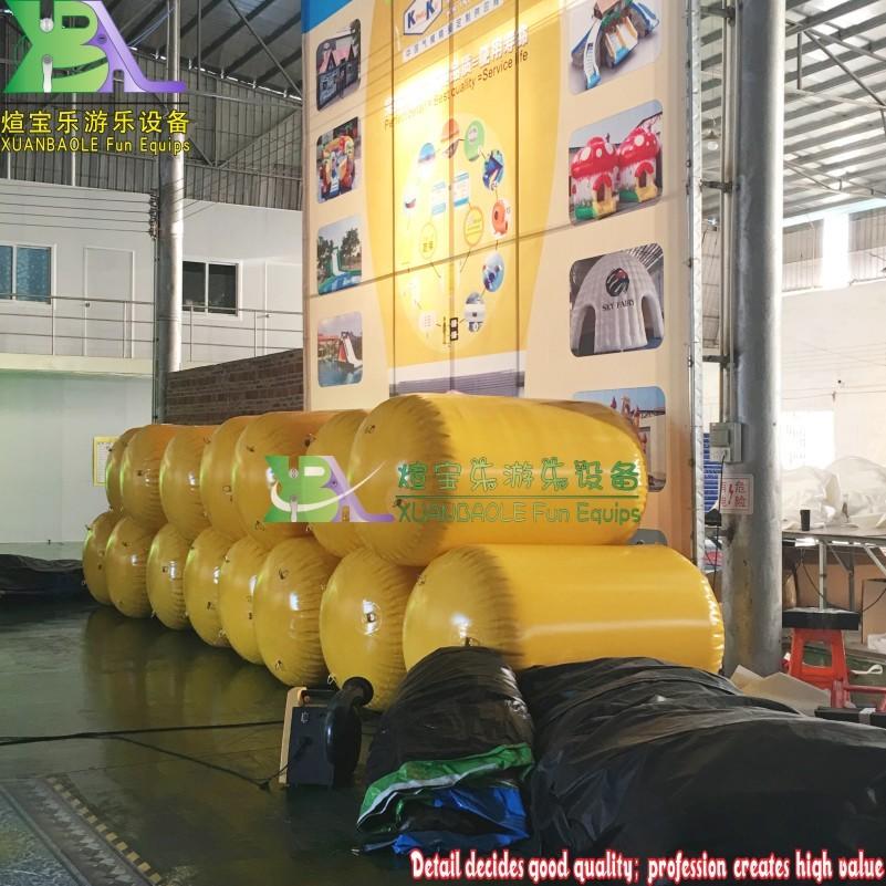 Water park use Inflatable Floating Cylinder Buoy Inflatable Floats Inflatable Swim Buoy For Water Sport Game
