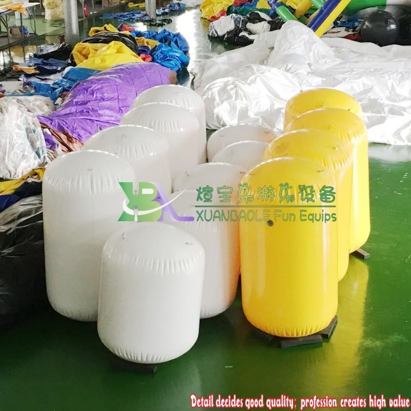 Open Water Cylinder Race Marker Inflatable Water Floating Swim Buoys, Customized Stable Inflatable Floating Buoy