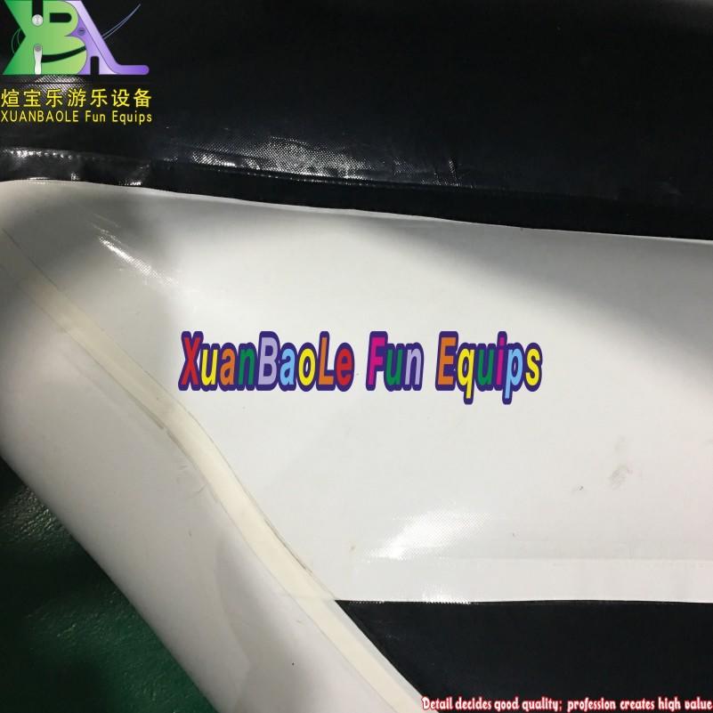 Customized White Airtight Inflatable Gift Box Jumping Castle Blow Up Bouncer For Party Or Restaurant