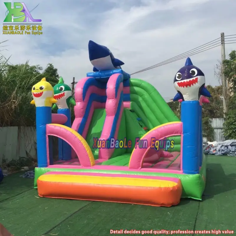 Inflatable Ocean World Combo slide Kids Lovely Bouncy Jumper 5 in 1