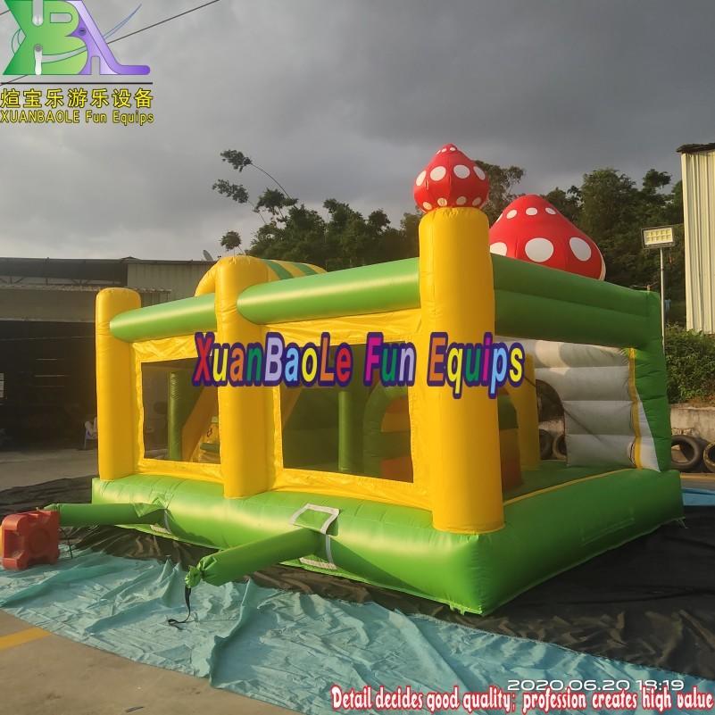 Amusement Park Inflatable Mushroom Combo Jumper Suppliers